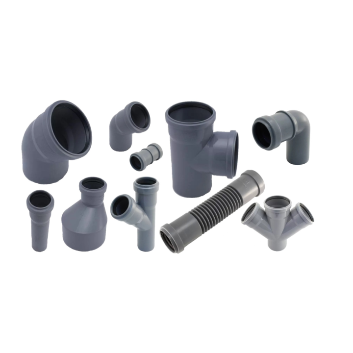 Установка элемента (отвод, переход) трубы канализации ( до 100 мм)