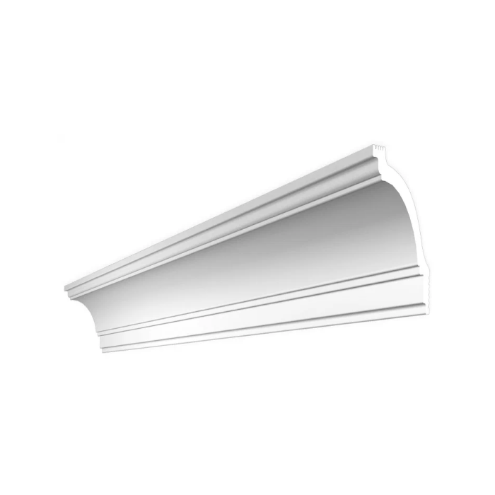 Шпаклевание и покраска потолочного плинтуса