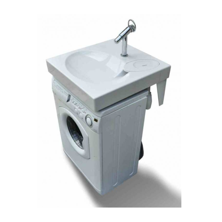 Установка раковины для стиральной машины