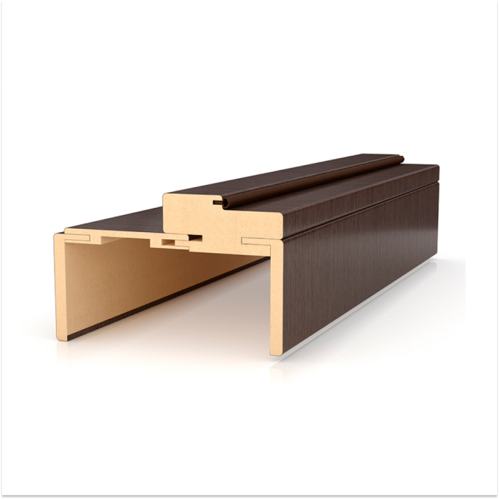 Установка дверного добора