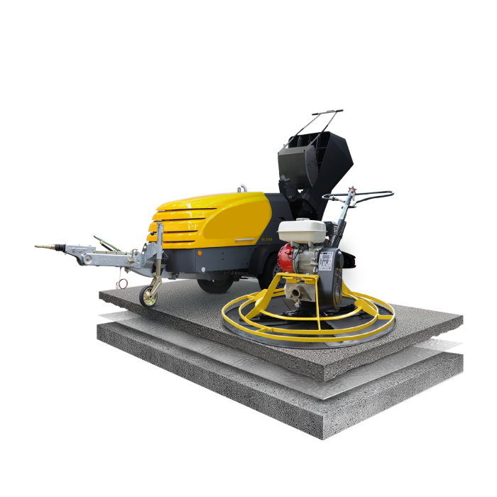 Демонтаж цементно-песчаной стяжки до 70мм.