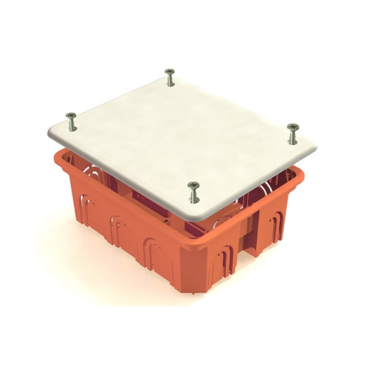 Установка распаячной коробки в бетон/кирпич