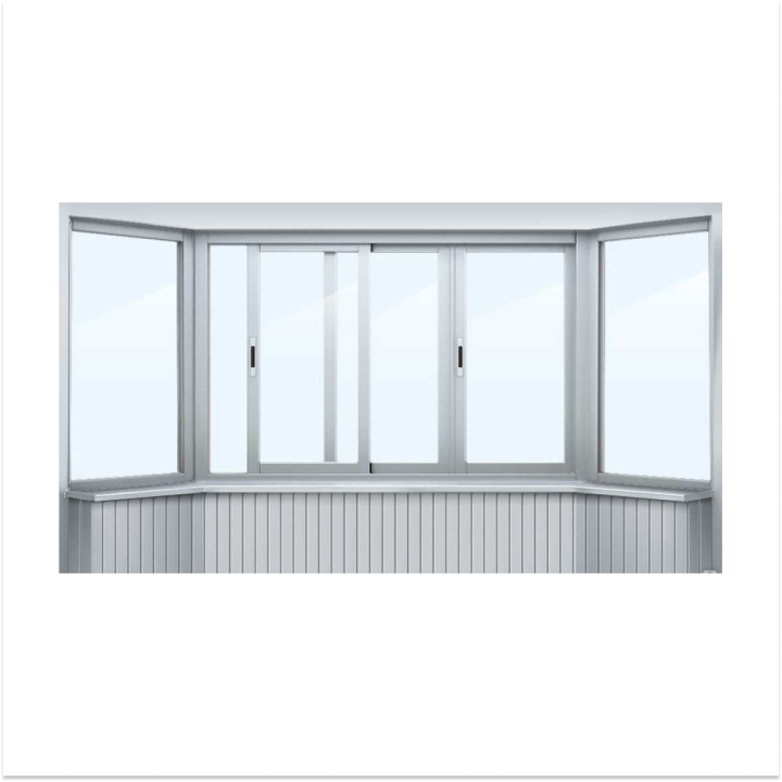 Балконы и лоджии из алюминия