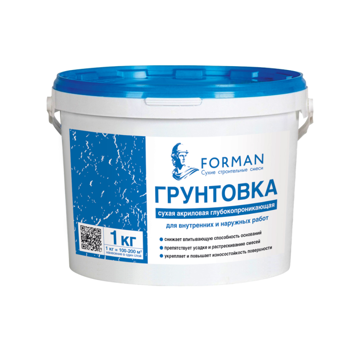 Откосы, грунтовка (1 слой)