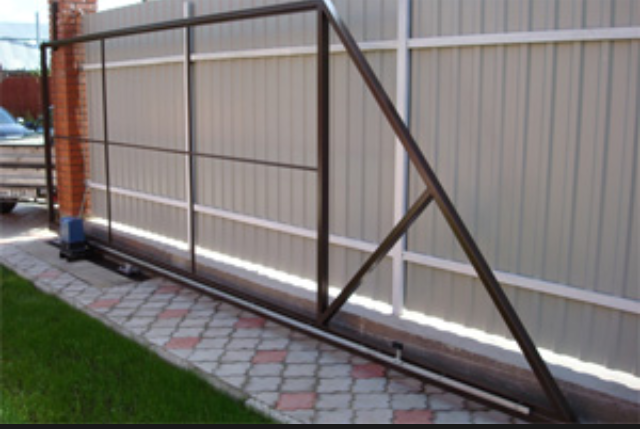 Забор из профнастила